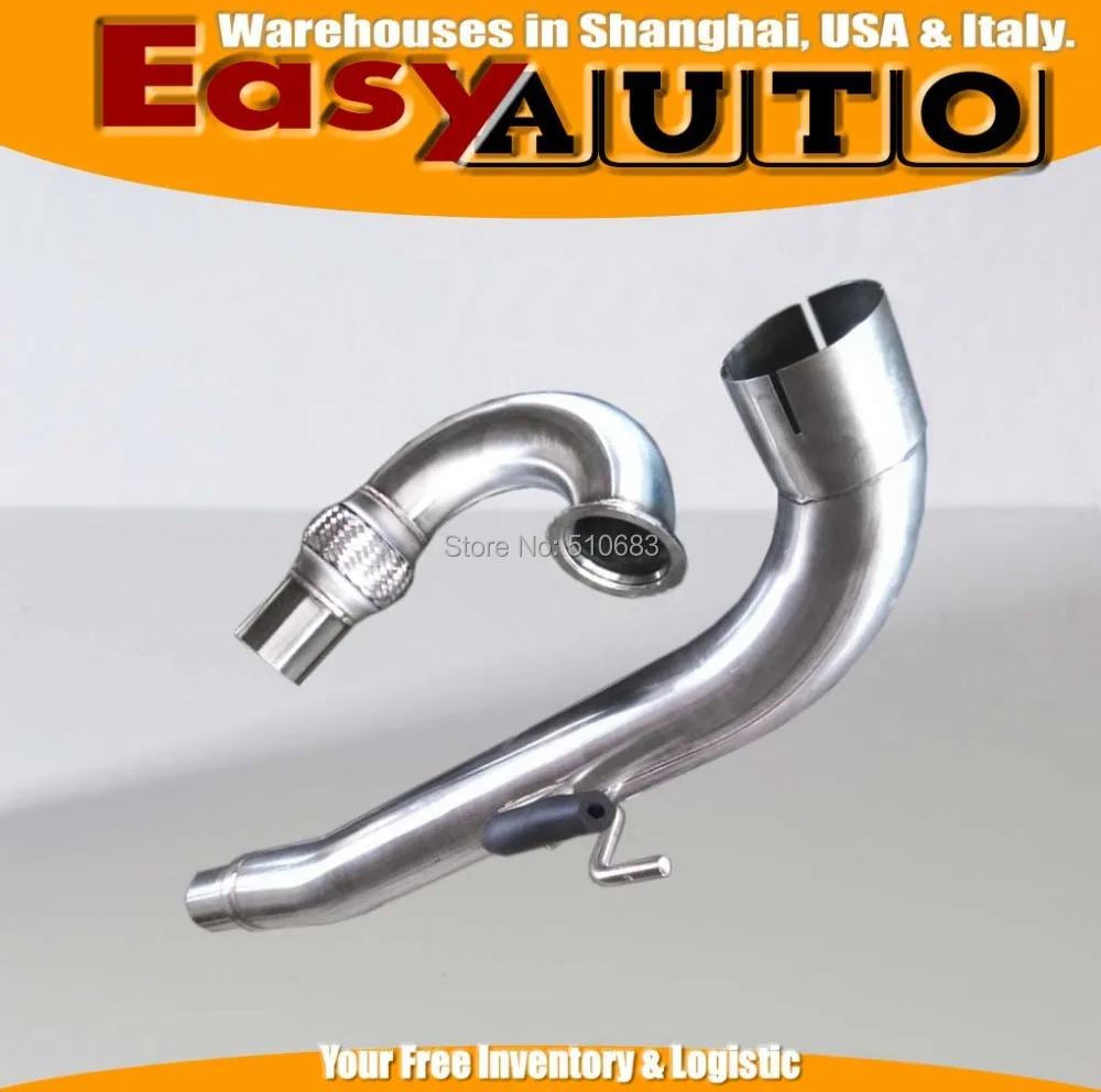 " Нержавеющая сталь турбо болт на нисходящей трубе комплект для 2012- V* W Golf 2,0 T MK7