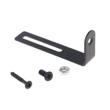 Musiclily Pickguard tornillos de montaje del soporte para Gibson Les Paul LP guitarra eléctrica, oro Cromo Negro (paquete de 2)