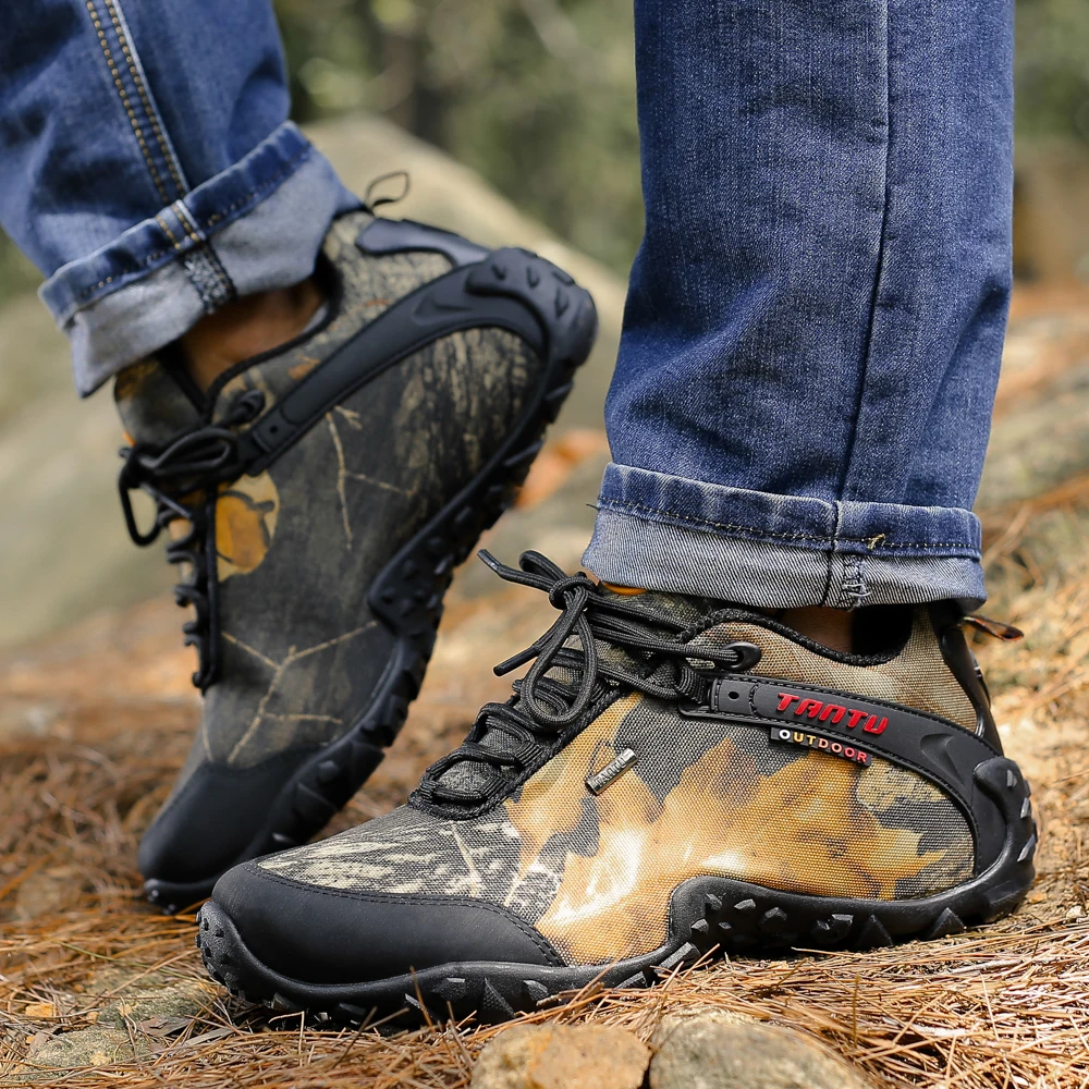 New Outdoor Tactical Sport Waterproof Canvas Hiking Shoes Wear Resistant Breathable Hunting Fishing Boots Climbing High Shoes New Outdoor Tactical Sport Waterproof Canvas Hiking Shoes Wear Resistant Breathable Hunting Fishing Boots Climbing High Shoes