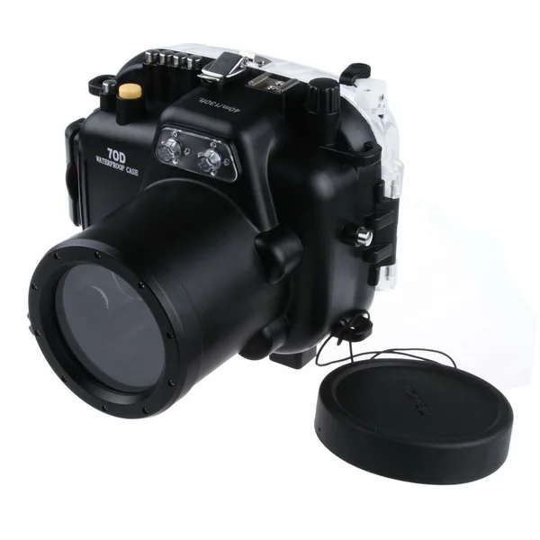 

Waterproof Underwater Housing Camera Housing Case for Canon 70D 18-135mm Lens Meikon