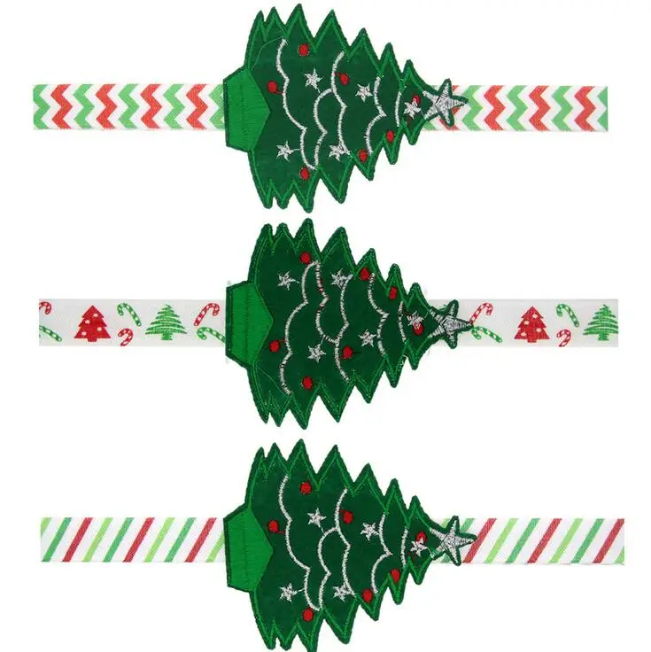 100pcs Christmas Tree Headband