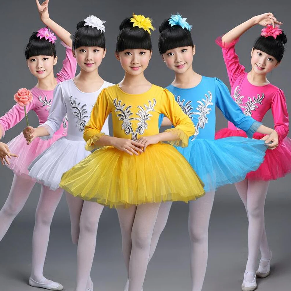 2022 New Professional Ballet Tutu Adults Child Flower Ballet Dress For Girls Kids Leotard