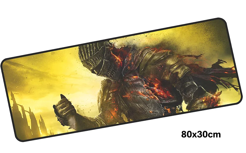 Коврик для мыши dark souls gamer 800x300 мм коврик для мыши notbook большой игровой коврик для мыши большой подарок для мальчика коврик для мыши стол для компьютера padmouse - Цвет: Size 800x300X2MM