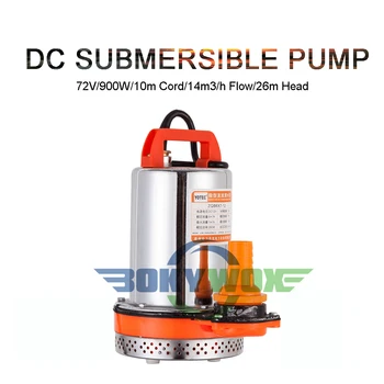 

DC72V 900W Submersible Water Pump Clean Pool Flood Drain 4224GPH Solar Powered 85.3ft Head Home and Garden Aquarium Fish Pond