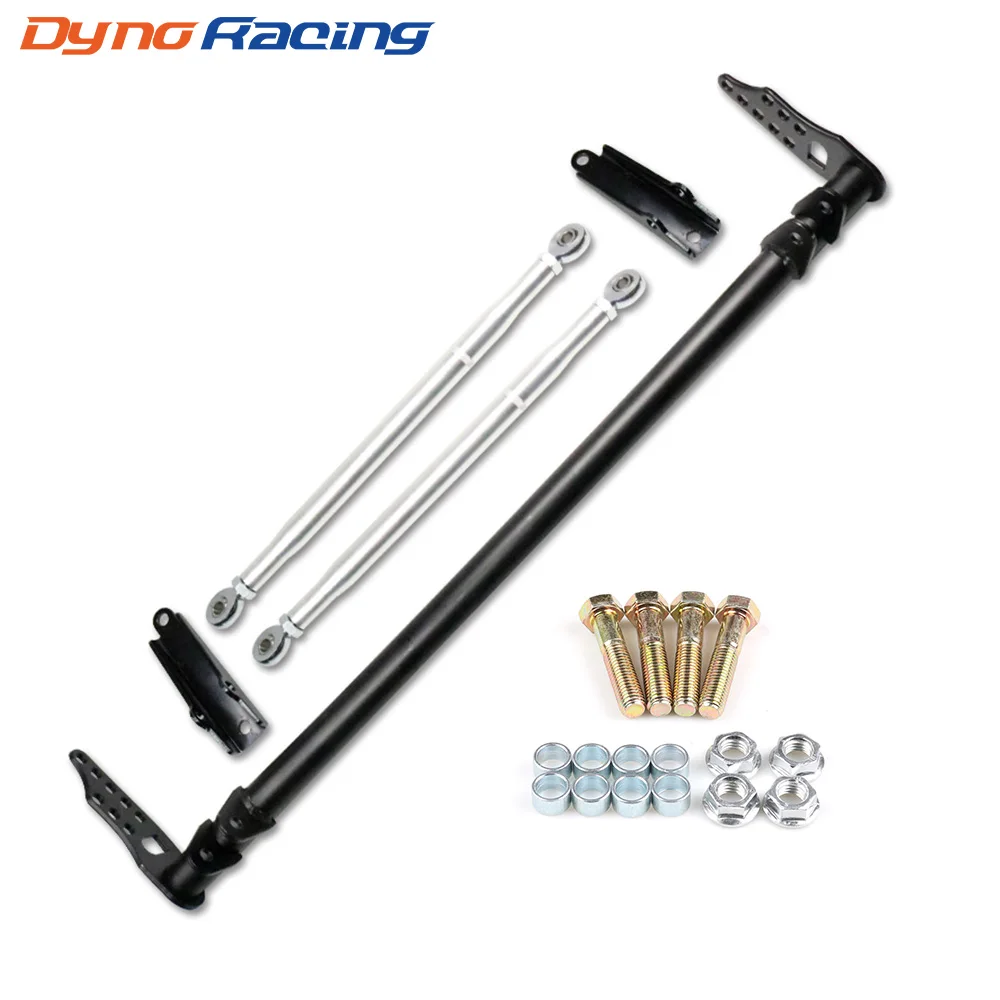 

Dynoracing Silver Traction Control Tie Bar For Honda Civic 92-95 For Acura For Integra 94-01 For Honda DEL SOL 93-97