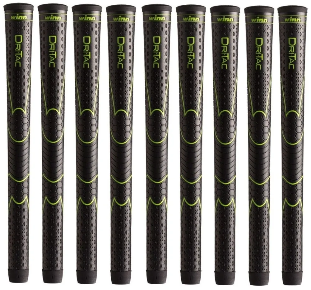 

13 WINN DRITAC AVS STANDARD/MIDSIZE/OVERSIZE BLACK GOLF GRIP. 5DT-BRD Free shipping