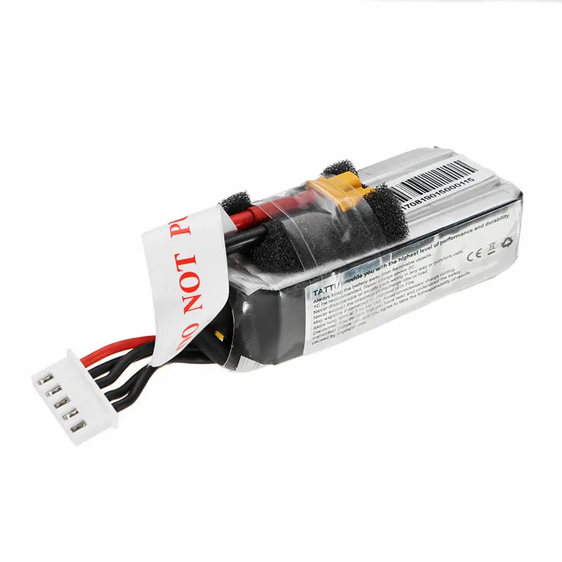TATTU 14,8 V 450 mAh 75C 4S аккумуляторная батарея Lipo XT30U-F Разъем для RC камеры вертолета квадрокоптера FPV модели частей