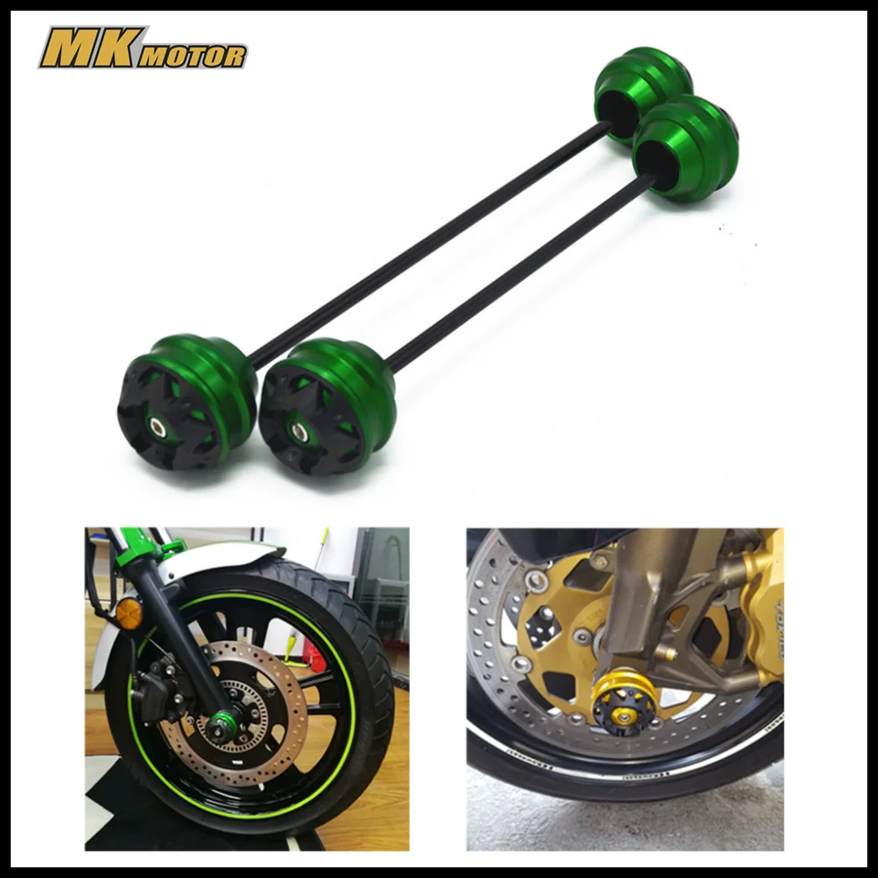 

CNC Modified Motorcycle Front and rear wheels drop ball / shock absorber For MV AGUSTA MV BRUTALE R 1090 2012-2017