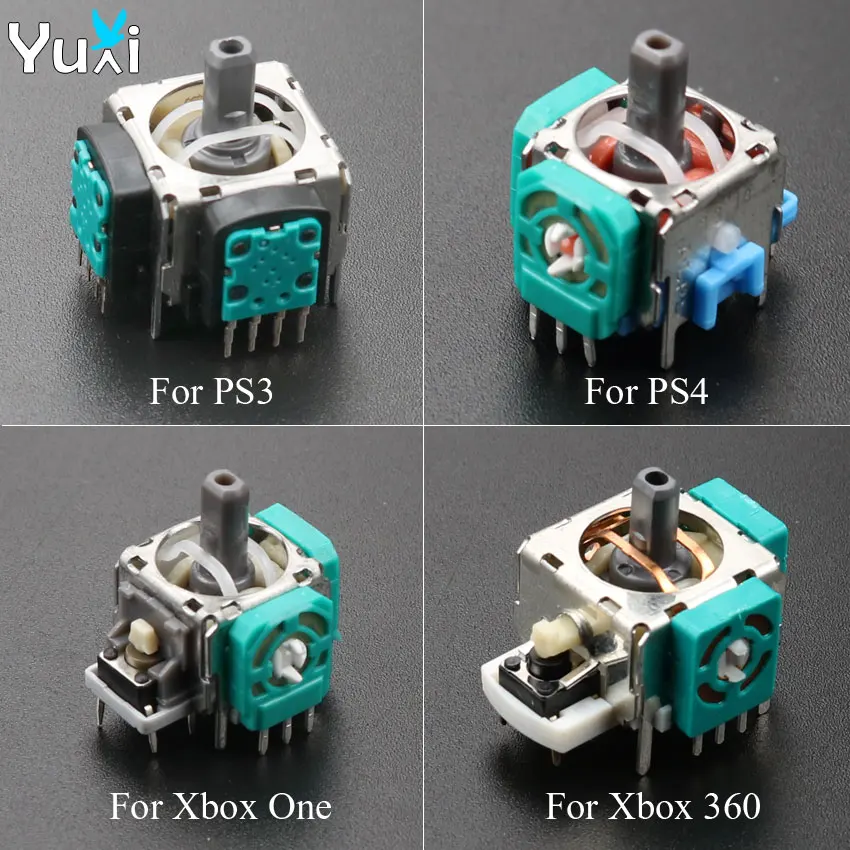 YuXi 1 шт. 3D Аналоговый джойстик сенсор для Playstation 3 4 PS3 PS4 Pro Slim Xbox One/360 контроллер