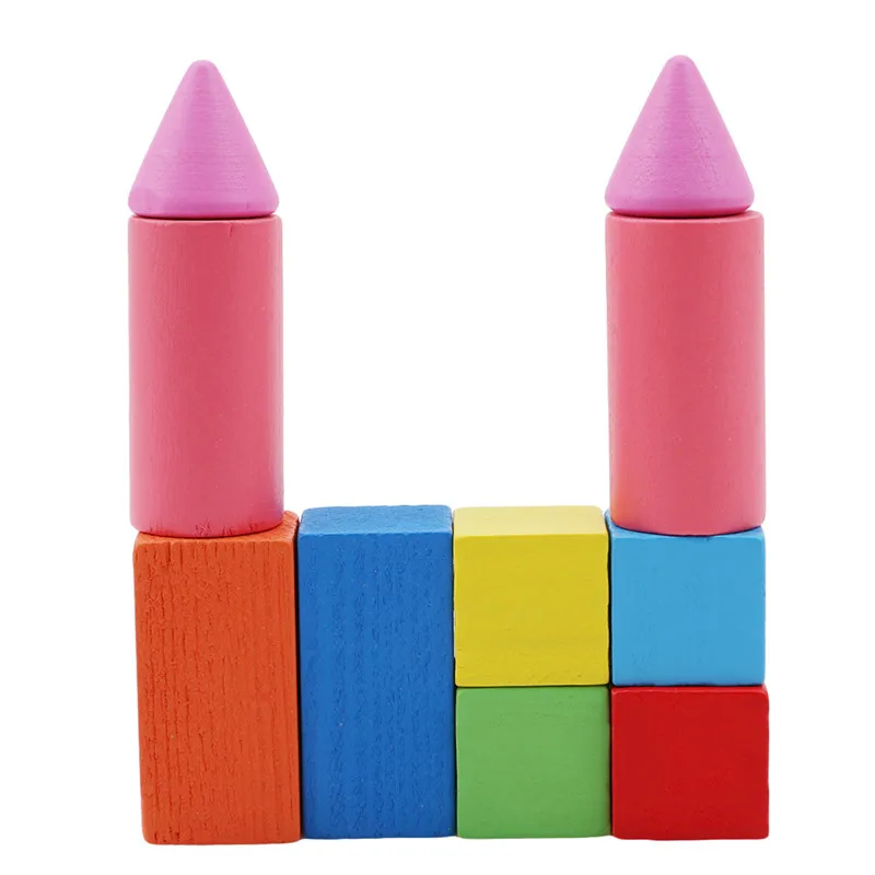 

Three-dimensional Educational Toys Color Geometry Combination Teaching Aid Children Early Education Math Building Blocks
