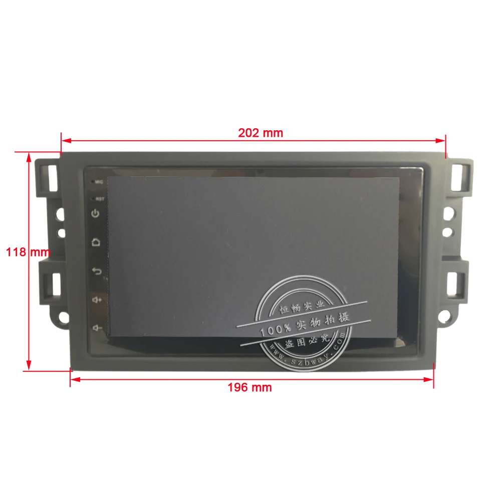 HANGXIAN 2 din Android 8,1 car radio para Chevrolet Lova Captiva Gentra Aveo Epica 2006-2011 reproductor de dvd del coche coche accesorios