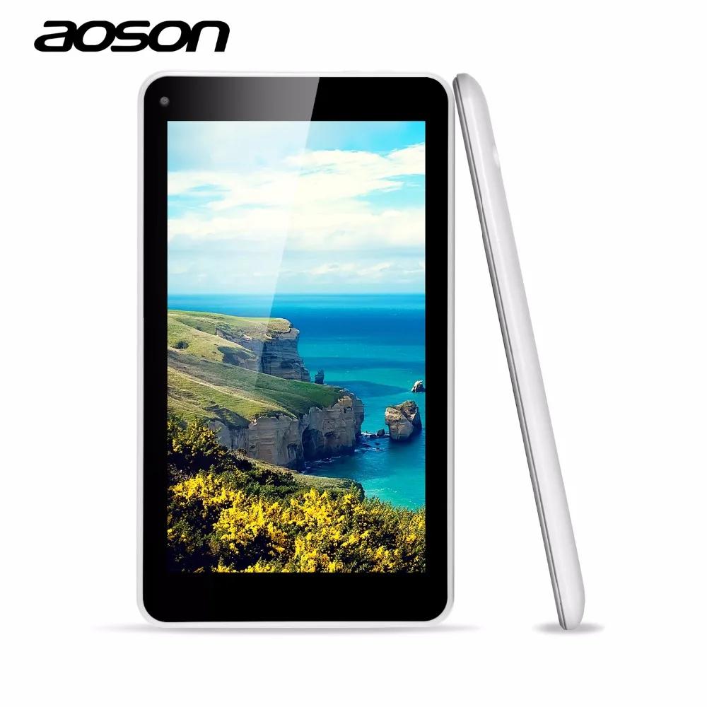 Cheapest Updated AOSON M751S BS 7 Inch Tablets PC Netbook HD 1024*600 Allwinner A33 Quad Core