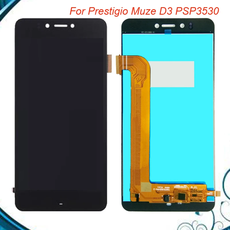 Pаспродажа 5,3 для psp 3530 psp 3531 DUO ЖК дисплей + кодирующий преобразователь сенсорного экрана в сборе Замена для Prestigio Muze E3 Muze D3 psp 3530Duo