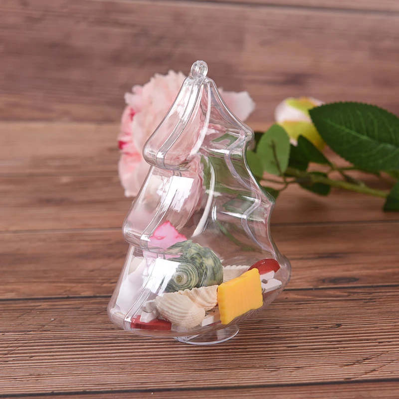 

1pc DIY Fizzy Sphere Tree Shape Ball Chocolate Clear Plastic Bath Bomb Molds Plastic Transparent Bath Bomb Mould