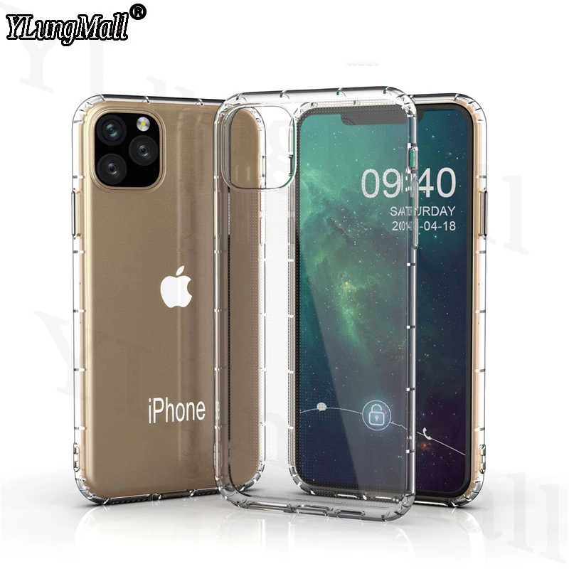

Case on For Funda iPhone 11 2019 XI Max XR X 7 8 Plus ShockProof Transparent Soft Back Cover for Apple iPhone 11 XIR Phone Case