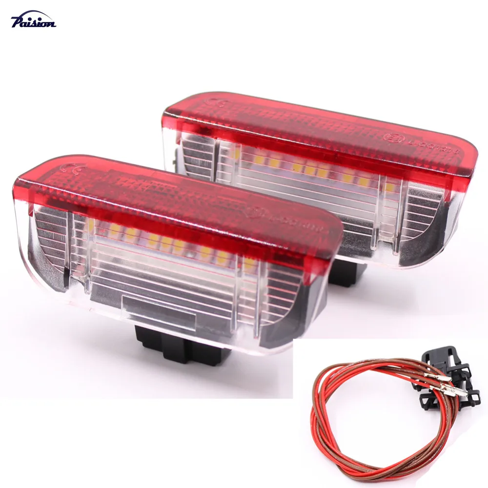 

Dual Color 18-SMD LED Courtesy Step Side Door Light For Porsche Cayenne 958/For Skoda Superb 08~ Seat Alhambra 2011~