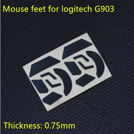 2 компл./упак. 3M ножки для мыши Коврик коньки Logitech G903 толщина составляет 0 75 мм
