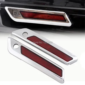 

Motorcyle Saddle Bag Hinge Latch Covers Fits For Harley Touring Street Glide FLHT 2014-2017 New