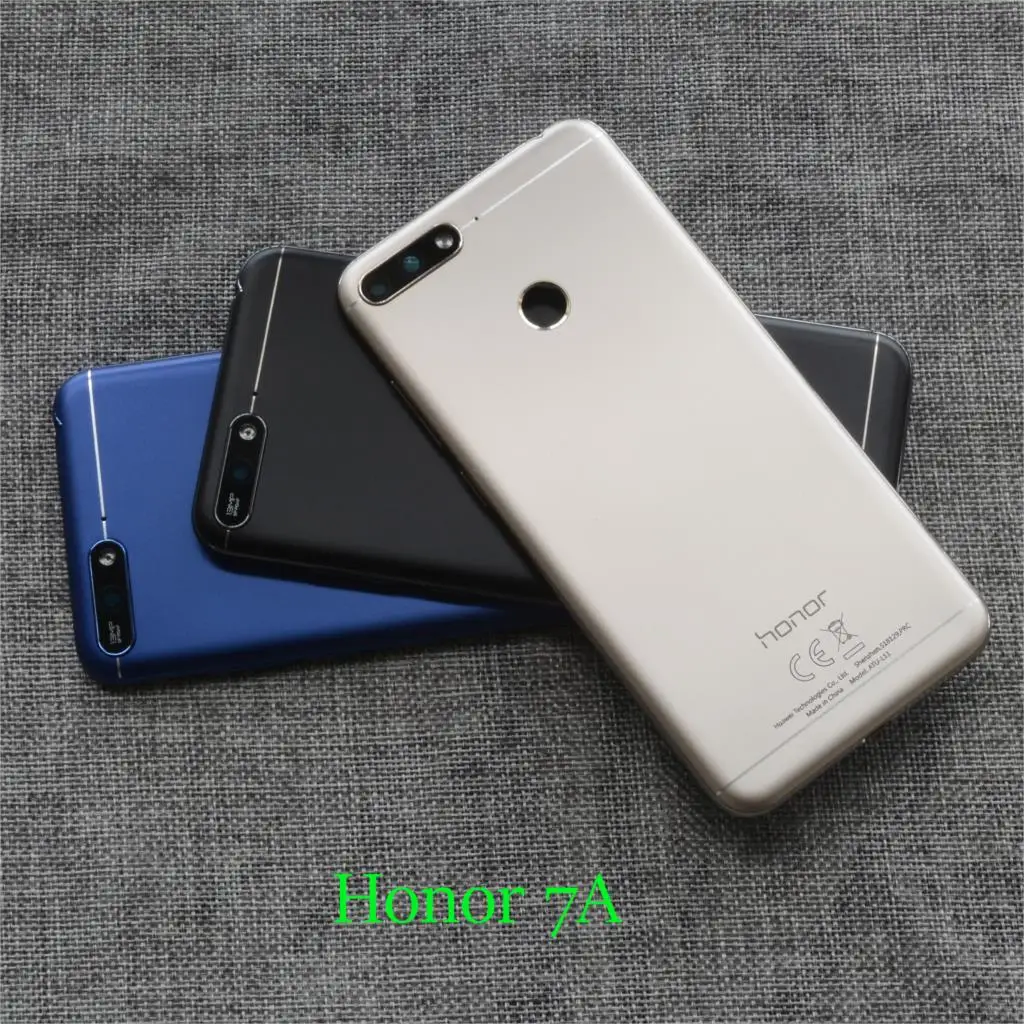 

New Original Rear Back Battery Cover door Housing with Power Volume Button for Huawei Honor 7A/7A pro 5.7"