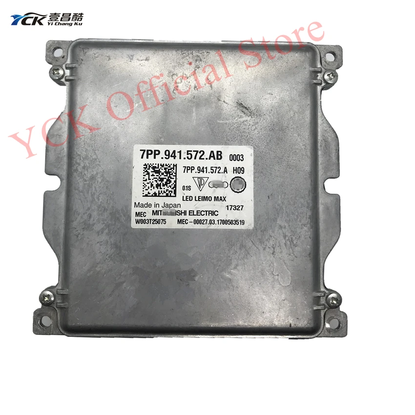 

1PC YCK Original used TIGUAN L Headlight LED Driver Module 7PP.941.572.A 7PP.941.572.AB 7PP941572AB W003T25075