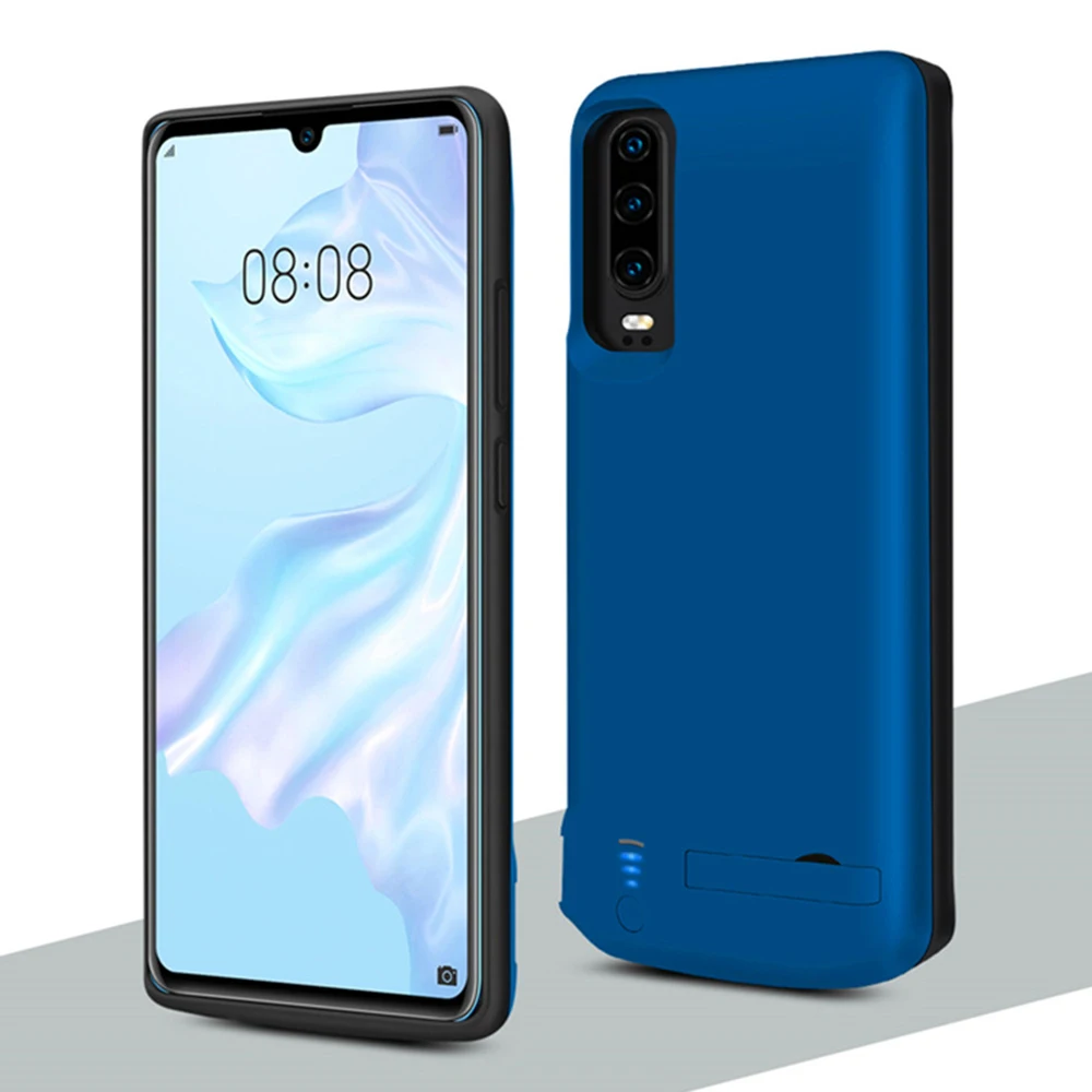 Для huawei P30 P30 Pro Батарея Зарядное устройство Дело 5000 mAh внешнего резервного Мощность Bank противоударный корпус телефона Fundas для huawei P30 Charging Cover