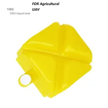 RC avião bomba de Pulverizador Agricultura fazenda peças zangão UAV KG Litros caixa 10L tanque de produtos químicos Agrícolas