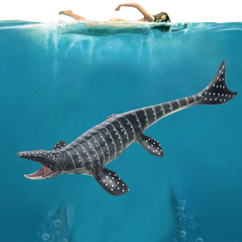 Моделирование Mosasaurus динозавр игрушка Дети Образование играть игрушки украшения фигурки животных модель динозавра игрушки для детей