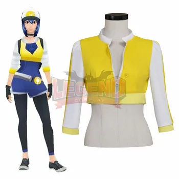

Pokemon Pocket Monster Trainer yellow Cosplay Costume adult costume custom made