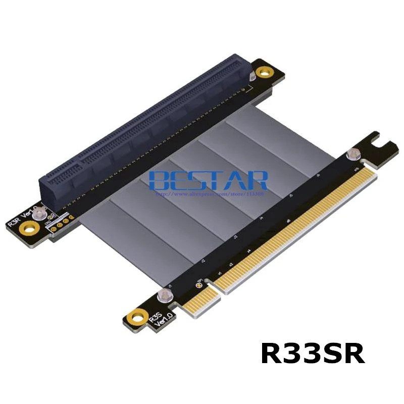 Кабель удлинитель с углом локтя Gen3.0 PCI E x16 до 3 0 5 см 20 30 40 Express pcie 16x|pcie 16x extender|riser
