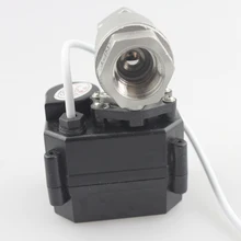 DC5V/12 V электрический моторизованный шаровой клапан 1/" BSP/NPT шаровой клапан с резьбой DN15 CR-02