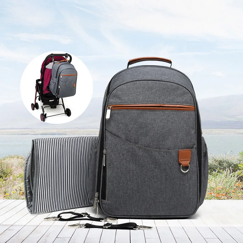 

Large Capacity Ladies Backpack Outgoing Travel Multifunctional Diaper Bag Storage Nursing Bag for Baby Care Backpacks