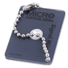 1 шт. Портативное аварийное плавающее сигнальное зеркало Suvival EDC отражающее зеркало