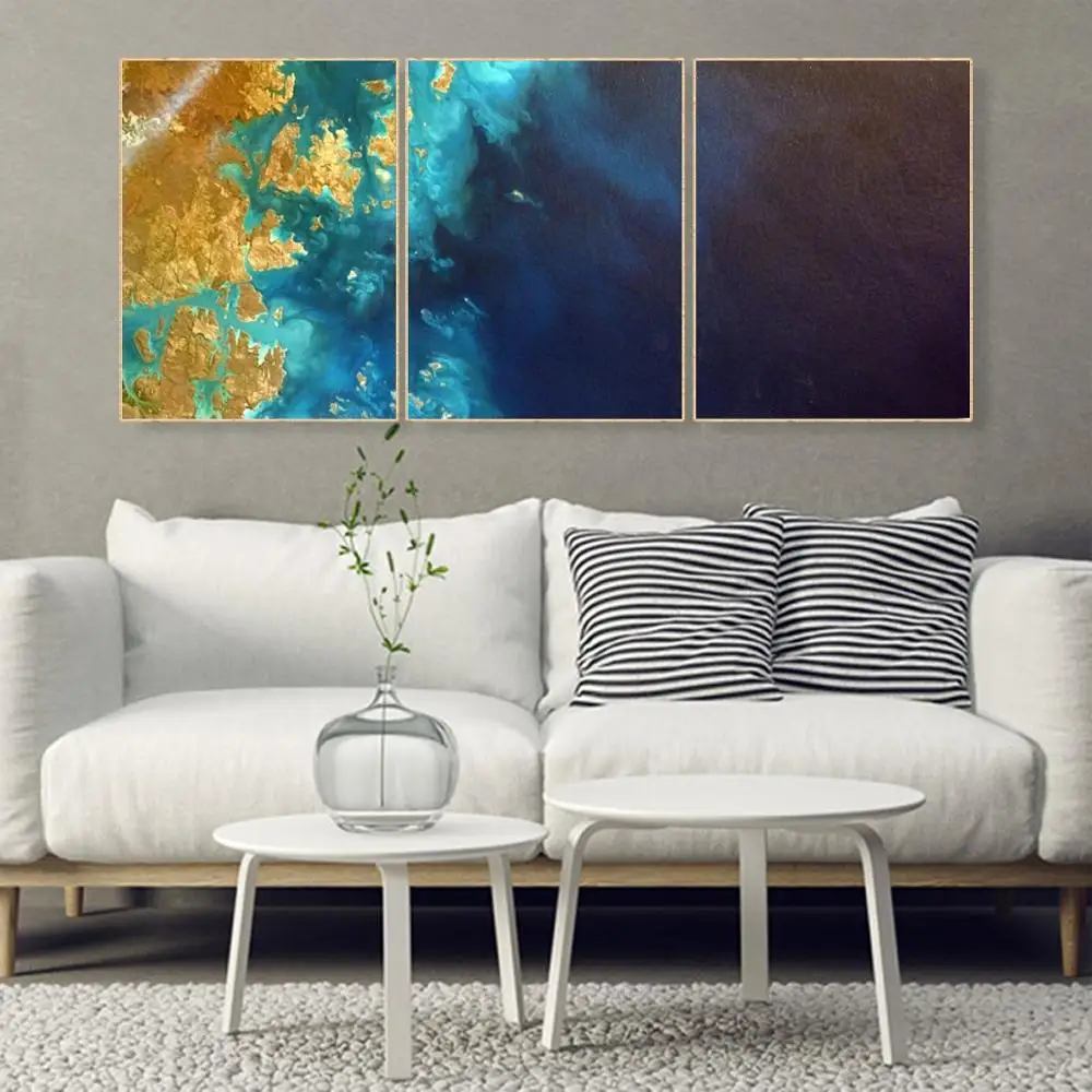 

Laeacco Canvas Painting Calligraphy Abstract Wall Artwork HD Nordic Watercolor Outside Posters and Prints Home Living Room Decor