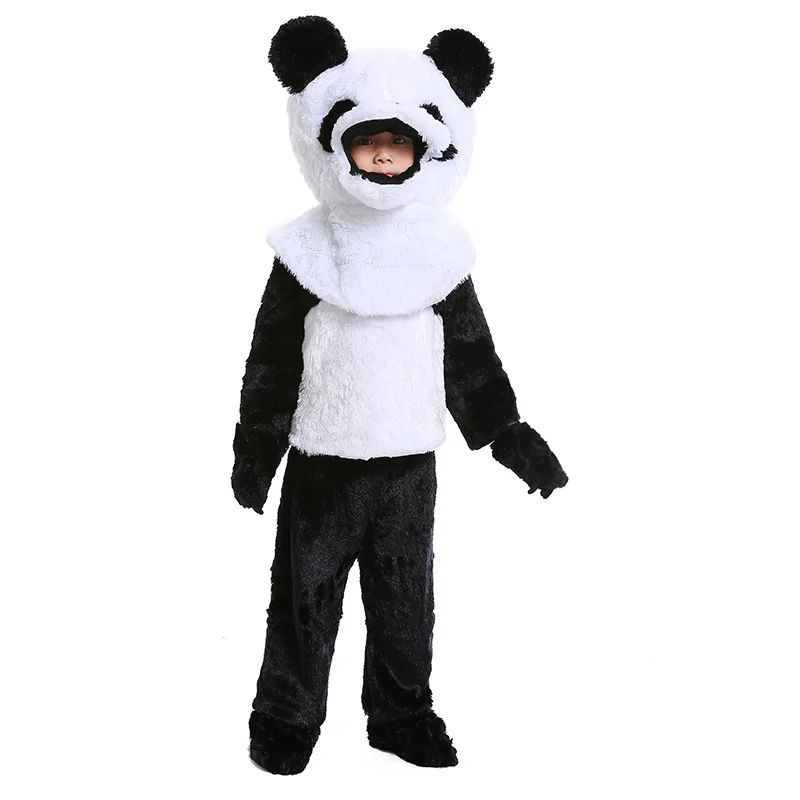 Deluxe Good Quality Plush Adorable Child's Panda Costume Boys or Girls Kids Animal Halloween Fun Costume Deluxe Good Quality Plush Adorable Child's Panda Costume Boys or Girls Kids Animal Halloween Fun Costume