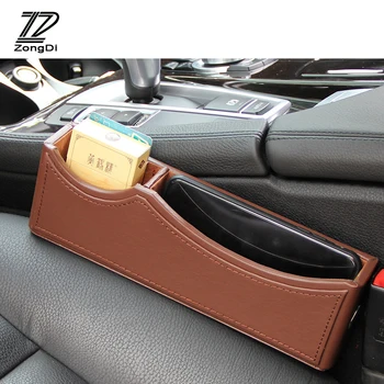 

ZD Multifunction Car Seat Pocket Box Covers For Renault Megane Duster VW Touran Passat B6 Golf T5 T4 Fiat 500 Charge Convenient