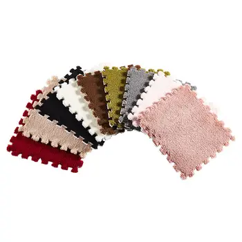 

30cm Suede Stitching Mat Living Room Bedroom Full Shop Cute Carpet Floor Mat Children Climbing Mat Window Window Carpet Home