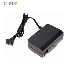 Черное настенное зарядное устройство с вилкой европейского стандарта, адаптер переменного/постоянного тока, блок питания, зарядное устройство для kingd 64, аксессуары для игровой консоли N64