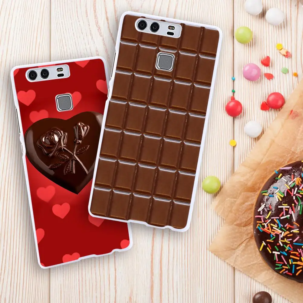Chocolate Print Phone Protective Case Cover for Huawei P9 Mate 8 Xiaomi Note 2 | Мобильные телефоны и аксессуары
