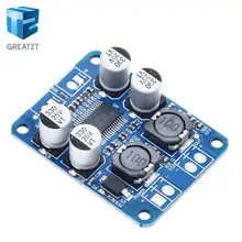 Greatzt 1 pces dc 12v-24v tpa3118 60w mono módulo amplificador de potência de áudio digital