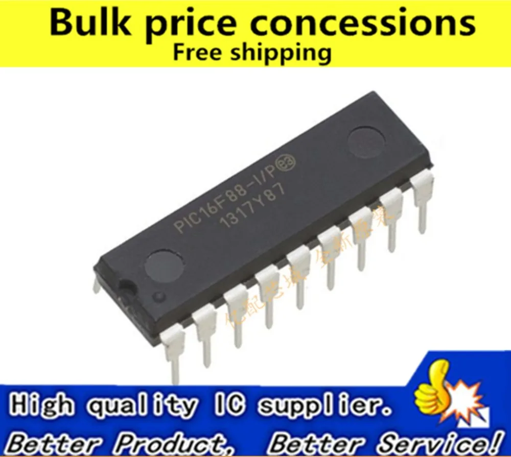 

1PCS PIC16F88-I/P DIP-18 PIC16F88 DIP18