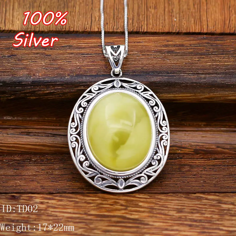 

100% Sterling-Silver-Jewelry Vintage Pendents Blanks for women Fit Ellipse 17*22mm Shape Base Tray Diy Jewelry Parts