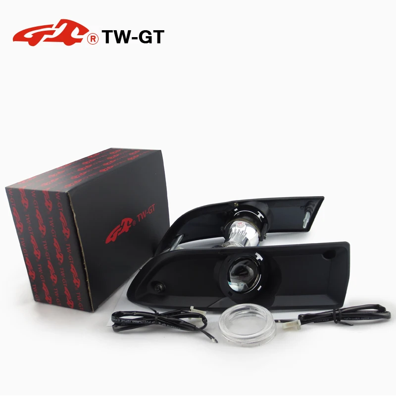 TW GT DIY 2 5 дюймов hid bi xenon противотуманный светильник объектив проектора Точечный
