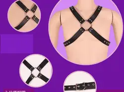 Человек Искусственной Кожи Одежда BDSM Связывание Удерживающих Устройств Секс Игрушки для Пара ограничения неволи секс секс-игрушки