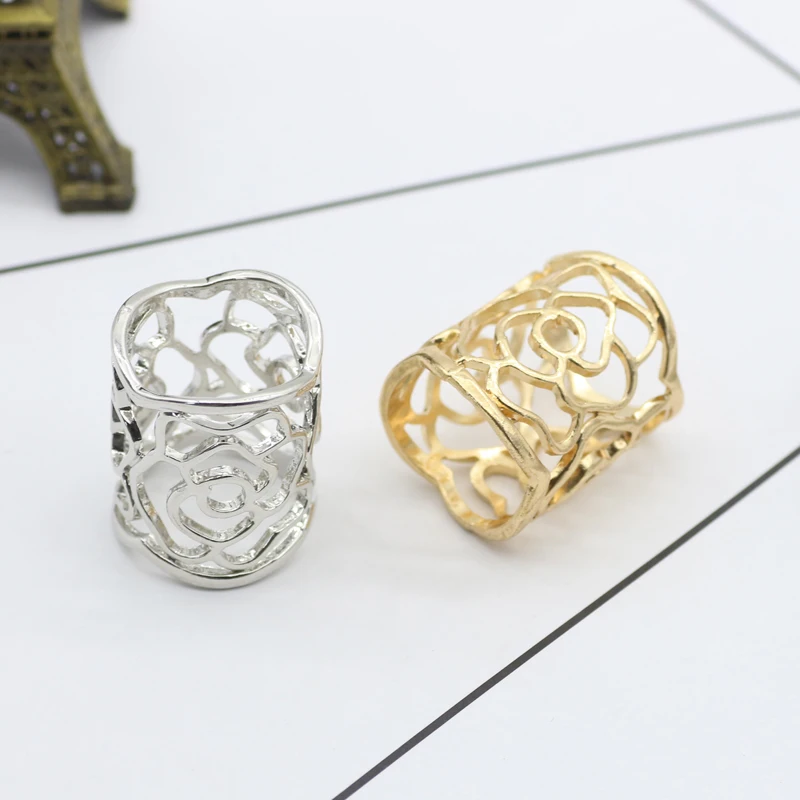 Мода чешского полые узор Броши Шарфы Пряжка Jewelry Подвески талисманы Простой
