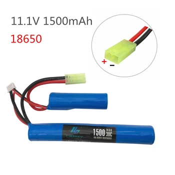 

1 pcs Limskey Power RC Lipo battery 11.1V 1500MAH 230C 2 cell AKKU Mini Airsoft Gun Battery RC model 40C