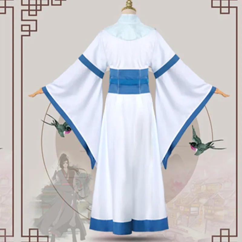 Косплей костюм Ver Lan Wangji для подростков аниме мастер дьявольского культа Mo Dao Zu