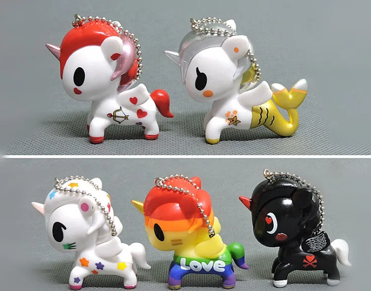 1pcs 7cm rainbow Tokidoki unicorn mermaid action figure doll Mini Japanese Cartoon girls collection kawaii horse toy d10 1pcs 7cm rainbow Tokidoki unicorn mermaid action figure doll Mini Japanese Cartoon girls collection kawaii horse toy d10