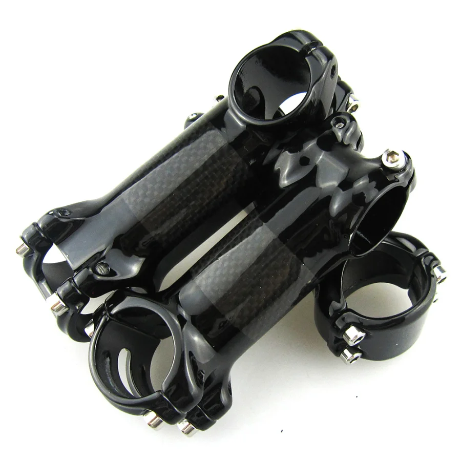 146g DIY Carbon Fiber Bicycle Stem 6/17 degree 31.8mm Ultralight MTB Road Bike Stem Accessories