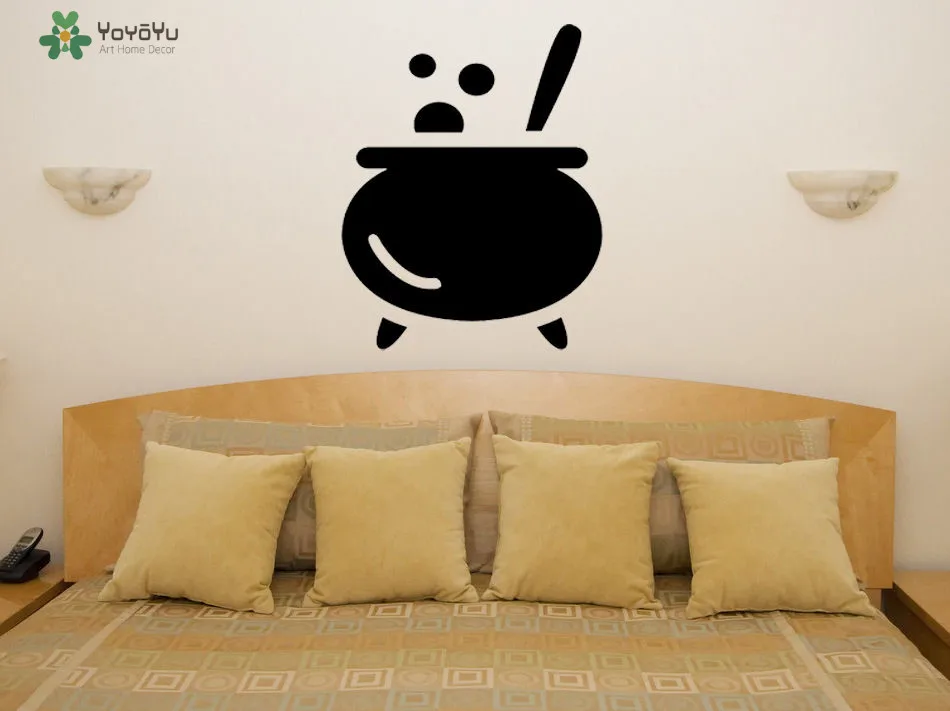 

YOYOYU Wall Decal Cartoon Witch Special Vinyl Wall Stickers Bedroom Art Mural Removable Modern Kids Rooms Home Decor DesignCY266