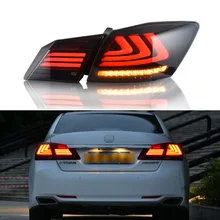 Car Styling LED Tail Lamp for Honda Accord 9 Tail Lights 2014-2016 for Accord Rear Light DRL+Turn Signal+Brake+Reverse LED light Car Styling LED Tail Lamp for Honda Accord 9 Tail Lights 2014-2016 for Accord Rear Light DRL+Turn Signal+Brake+Reverse LED light